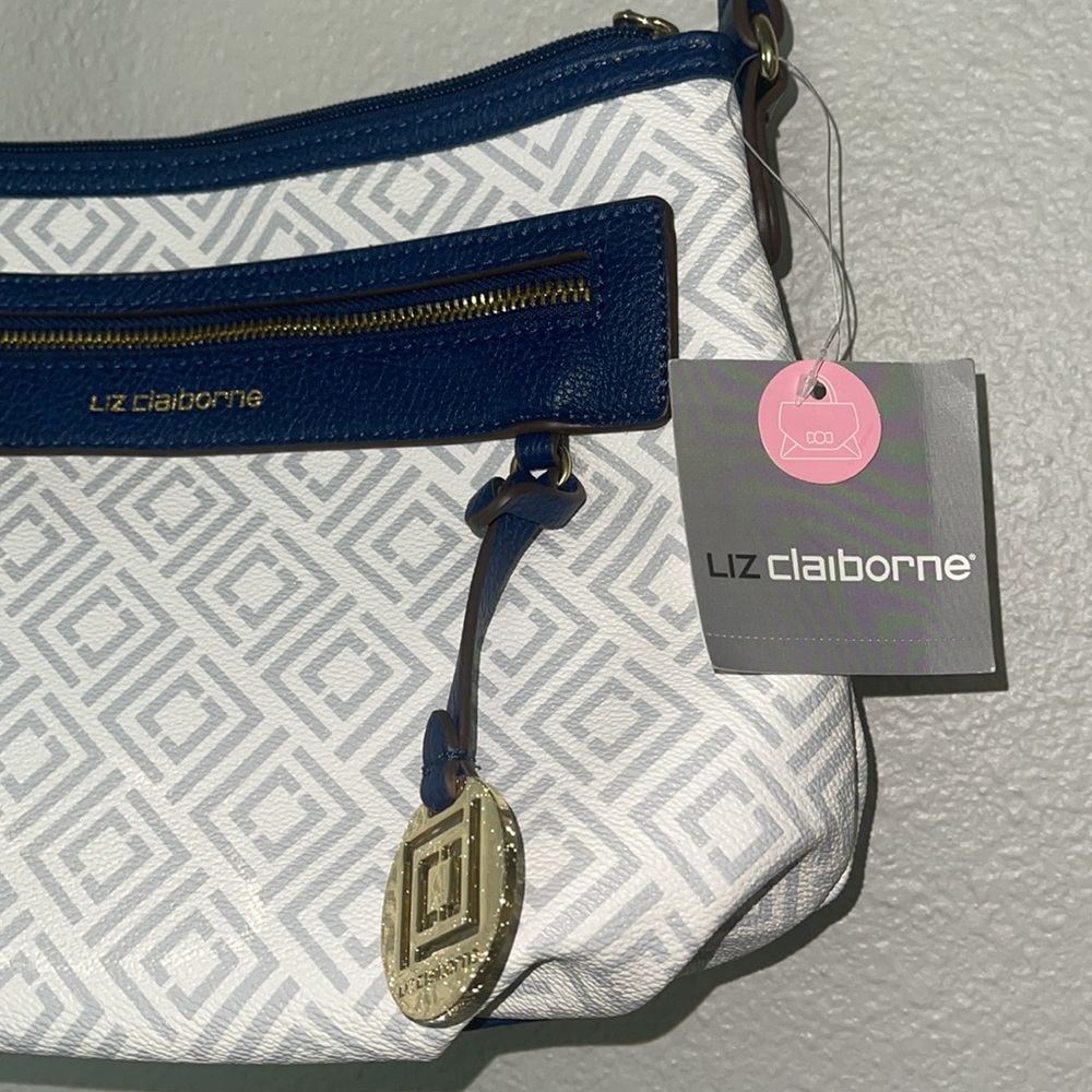 Liz Claiborne Jess Top Zip Shoulder Bag - Picture 4 of 7
